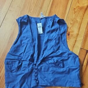 Women's Linen Sleeveless Top